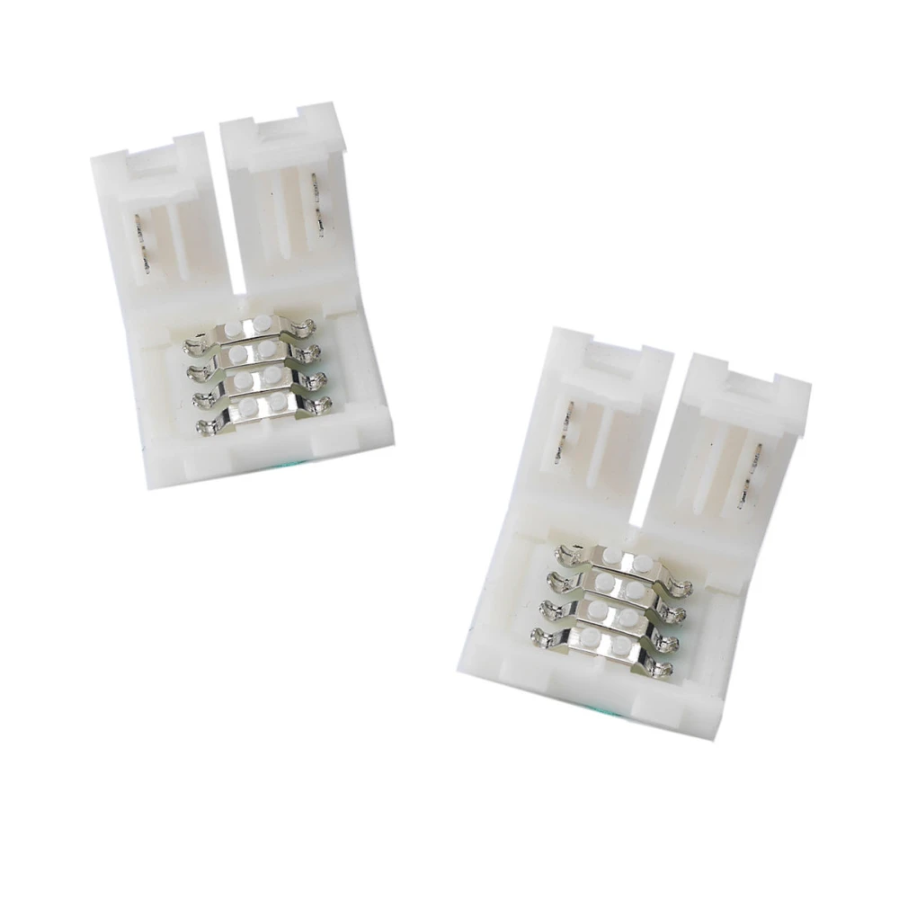 LED klip konektor 4 pin 10mm 5050 RGB pre LED pásiky