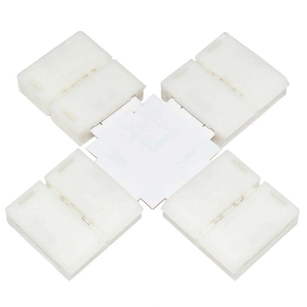 LED klipový konektor Forma-X 10mm 4Pin 5050 RGB pre LED pásik