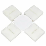 LED klipový konektor Forma-X 10mm 4Pin 5050 RGB pre LED pásik