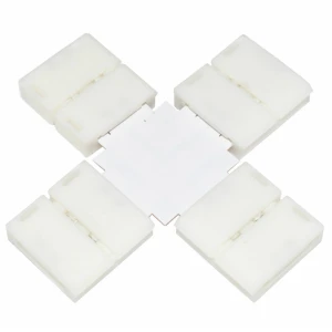 LED klipový konektor Forma-X 10mm 4Pin 5050 RGB pre LED pásik