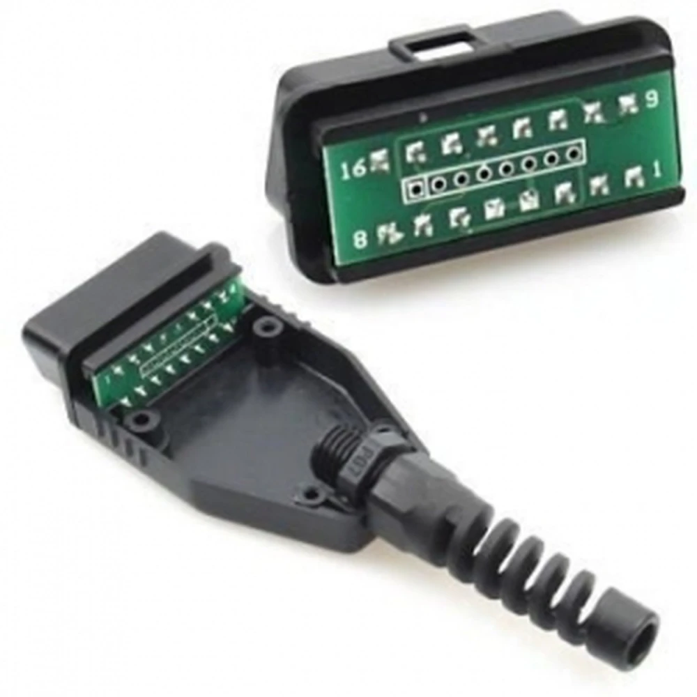 OBD2 samec 16 pin konektor na automobilovú diagnostiku Konnwei