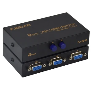 satkit VGA prepínač 2 vstupy 1 výstup pre monitor PC bez straty kvality