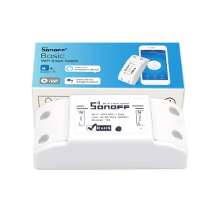 SONOFF WiFi spínač Sonoff Basic pre smart domácnosť kompatibilný s Alexa a Google Home