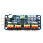 PCA9685 16-kanálový servo ovládač 12-bit PWM I2C kompatibilný s Arduino