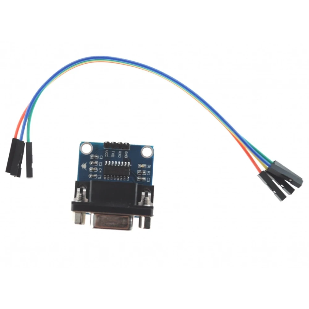 RS232 na TTL MAX3232 prevodník – adaptér pre sériové a TTL pripojenie