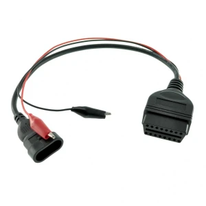 Fiat Alfa Lancia 3 pin na 16 pin OBDII adaptér na autodiagnostiku