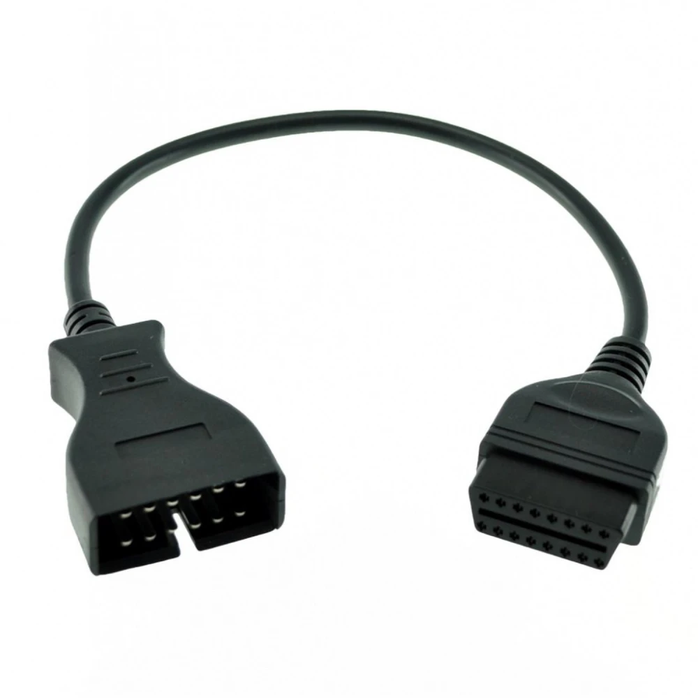 GM 12-pin na 16-pin OBDII adaptér na diagnostiku vozidiel GM