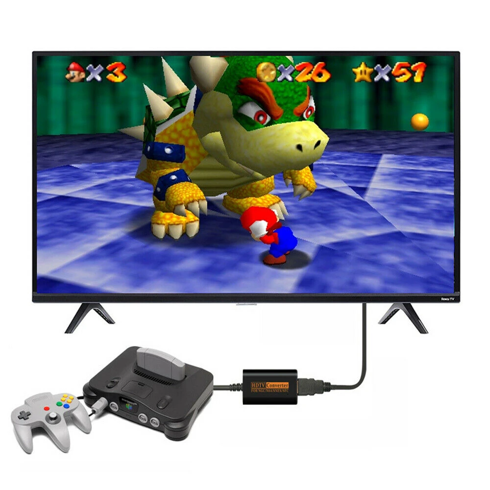 HDMI konvertor pre Nintendo N64 – adaptér pre SNES, SFC a NGC