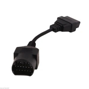 Mazda 17 pin na OBDII 16 pin adaptér na diagnostiku