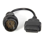 Mercedes Benz 38 pin na OBD2 16 pin adaptér na diagnostiku vozidiel