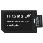 Adaptér MicroSD na Memory Stick Pro Duo kompatibilný s PSP