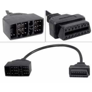 Adaptér Toyota 22 pin na OBDII 16 pin na diagnostiku auta
