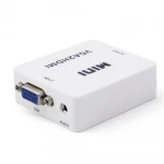 VGA na HDMI prevodník s audio na jednoduché pripojenie PC k TV