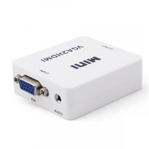satkit VGA na HDMI prevodník s audio na jednoduché pripojenie PC k TV