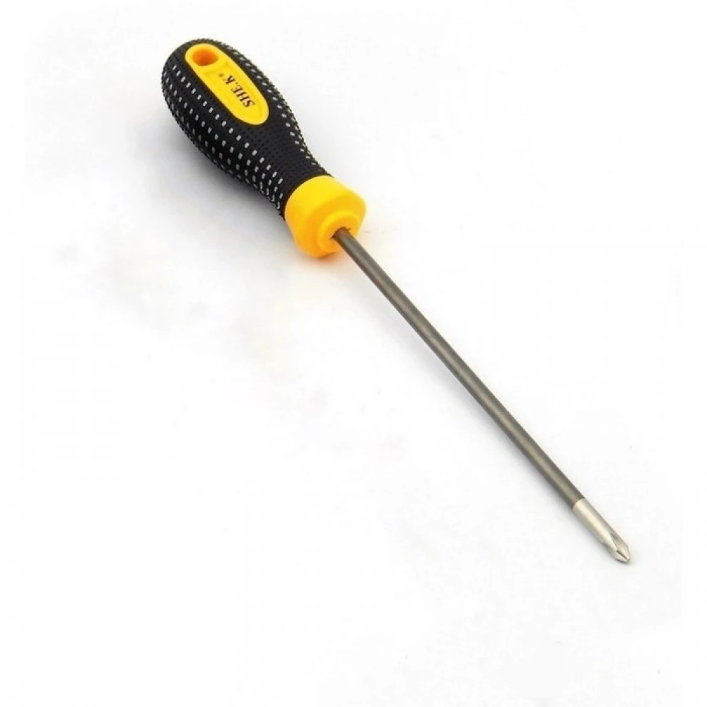 Kvalitný krížový skrutkovač 5mmx150mm s magnetickým hrotom SHEK