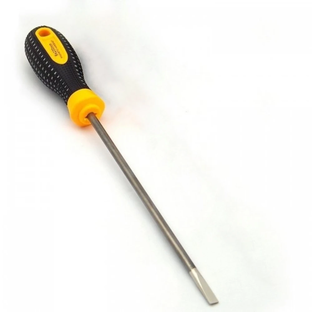 Herramienta electrónica destornillador plano 6mmx300mm con cabezal magnético SHEK