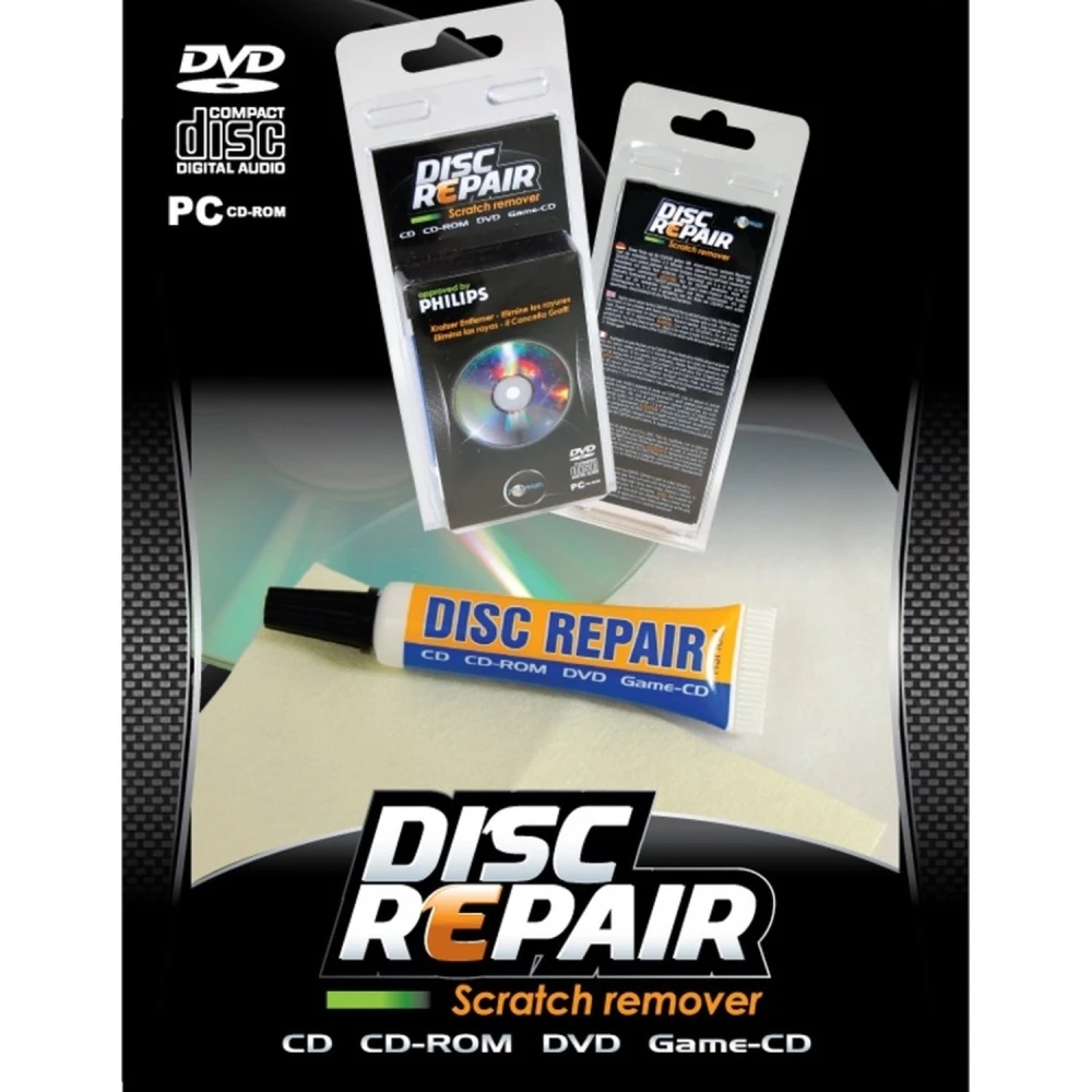 Disc Repair opravovač škrabancov na CD a DVD od DISPLEX