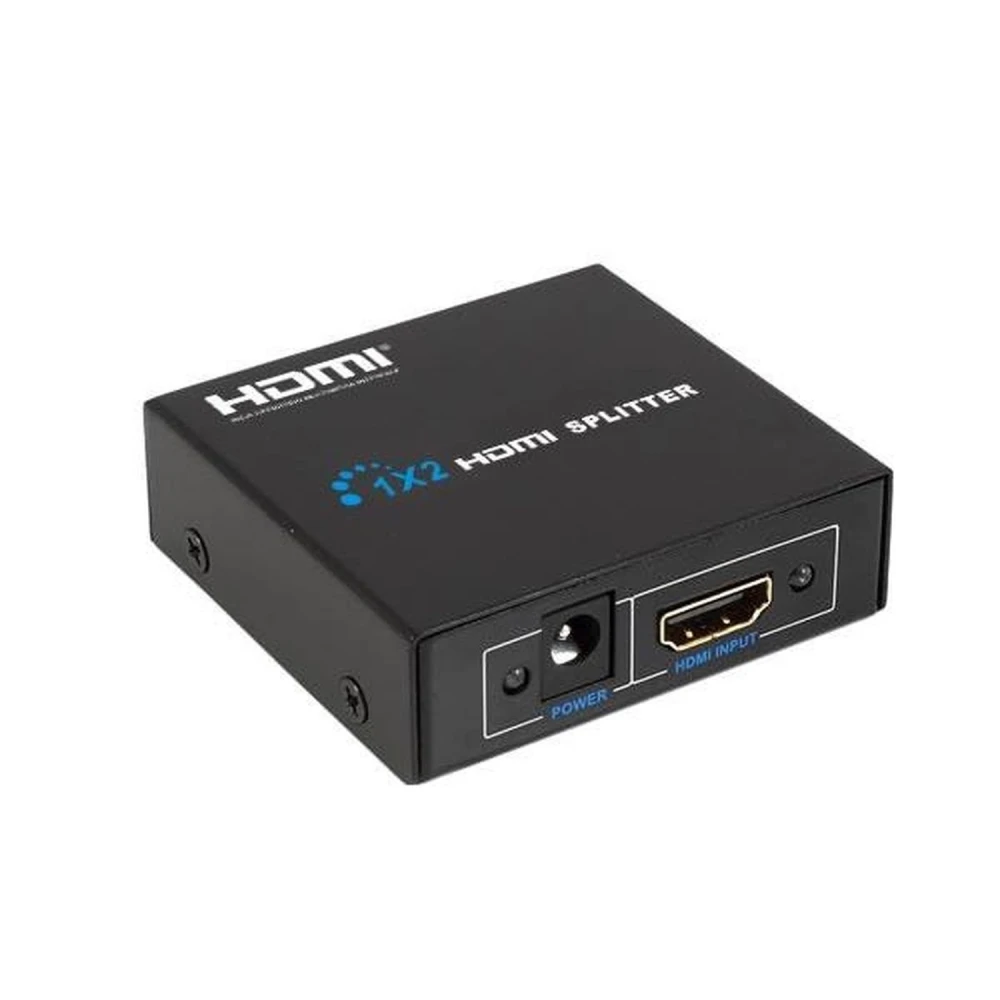 HDMI rozbočovač 1x2 Full HD s 1 vstupom a 2 výstupmi kompatibilný s 1080p HDTV a 3D