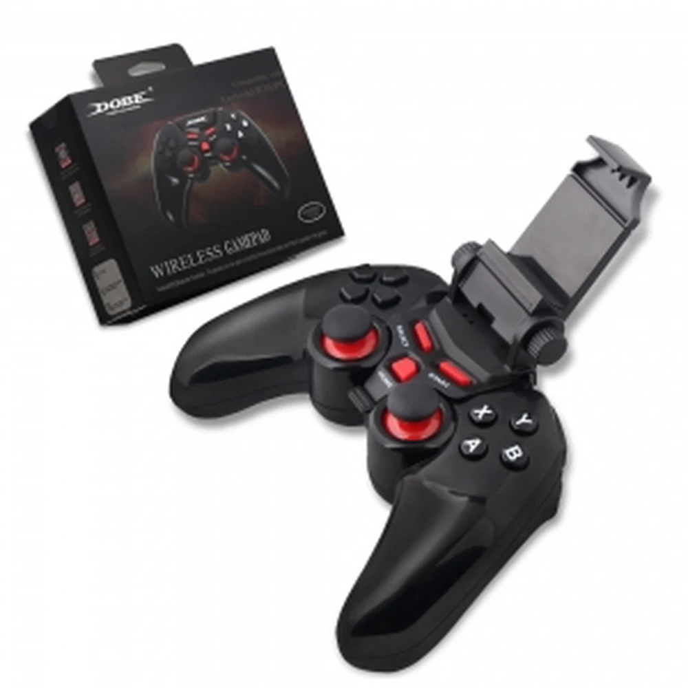 Dobe Ti-465 bezdrôtový Bluetooth 3.0 gamepad so stojanom na mobil