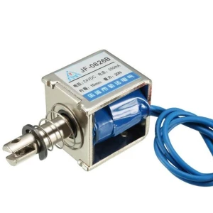 Elektromagnet 24V push-pull JF-0826B s vratnou pružinou