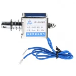 Solenoid push-pull 12Vdc JF-0826B s pružinovým návratom pre Arduino