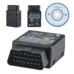 Herramienta de diagnóstico Elm327 con indicador LED encendido