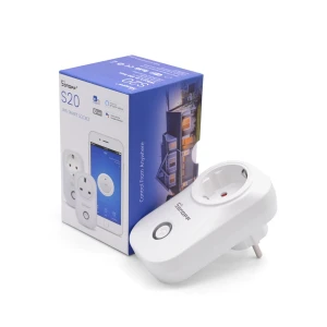 Inteligentná zásuvka Sonoff S20 - Wifi Smart Plug EU na ovládanie mobilom