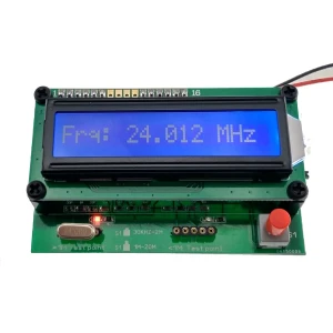 Zariadenie na testovanie a meranie kryštálov (30 kHz až 20 MHz)