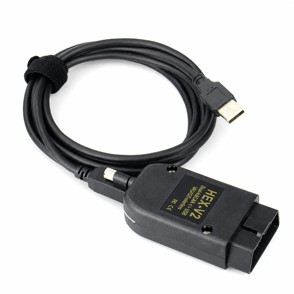 Diagnostický Skener HEX-V2 VCDS V25.3 ATMEGA162 Kompatibilný VW Audi Seat Skoda 1996-2017