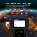 Diagnostický skener na motorku OBD JDiag M100 Pro na opravy KTM Honda Yamaha Kawasaki BMW