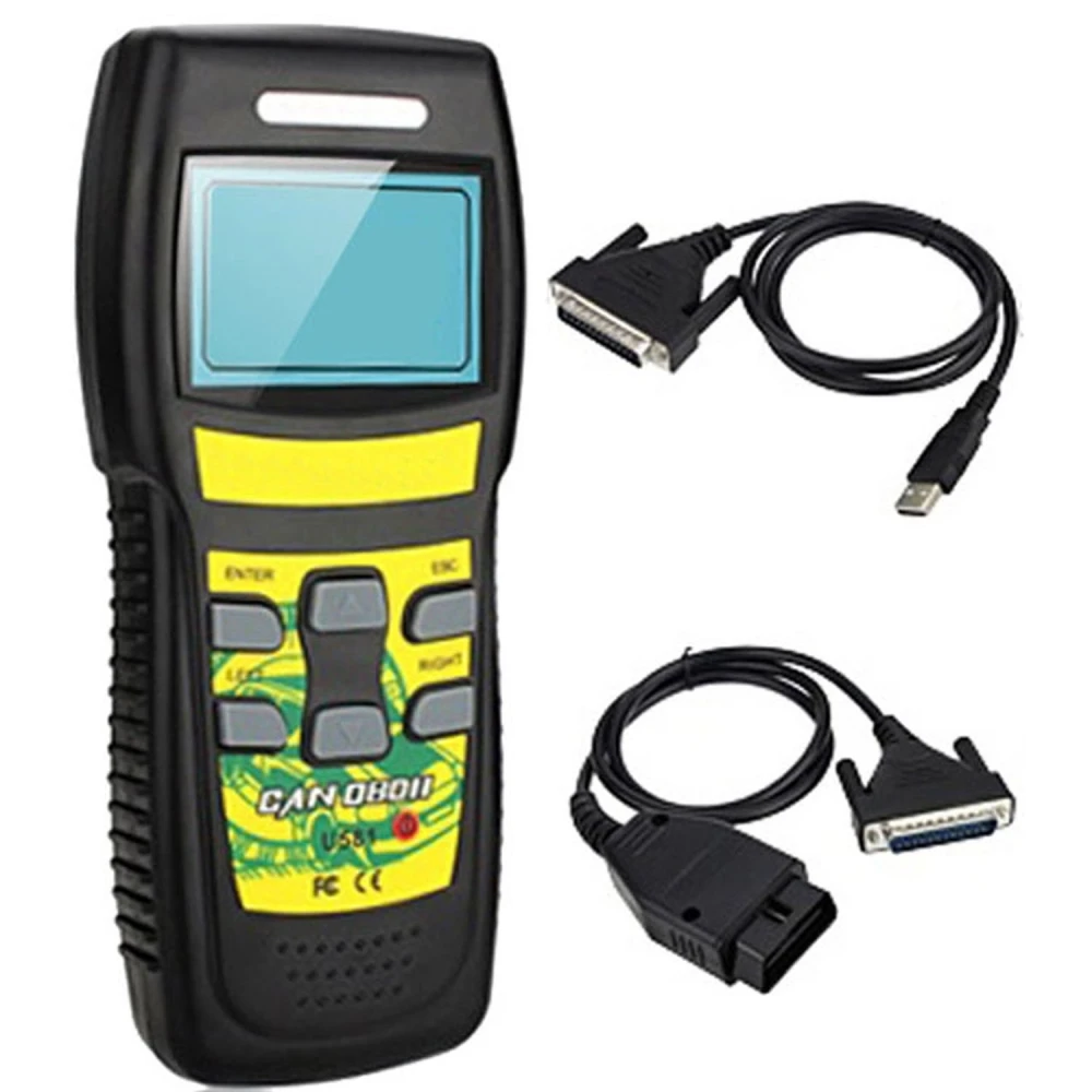 OBD2 skener U581 - diagnostický prístroj CAN OBDII/EOBDII Satkit