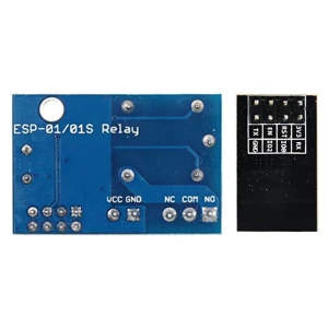 ESP8266 ESP-01S WiFi relé modul 5V na diaľkové ovládanie