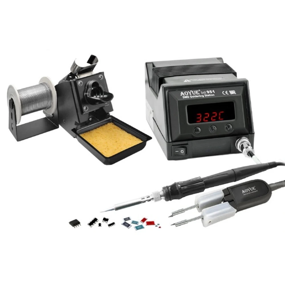 Spájkovacia stanica Aoyue 951 SMD s mikro pinzetami