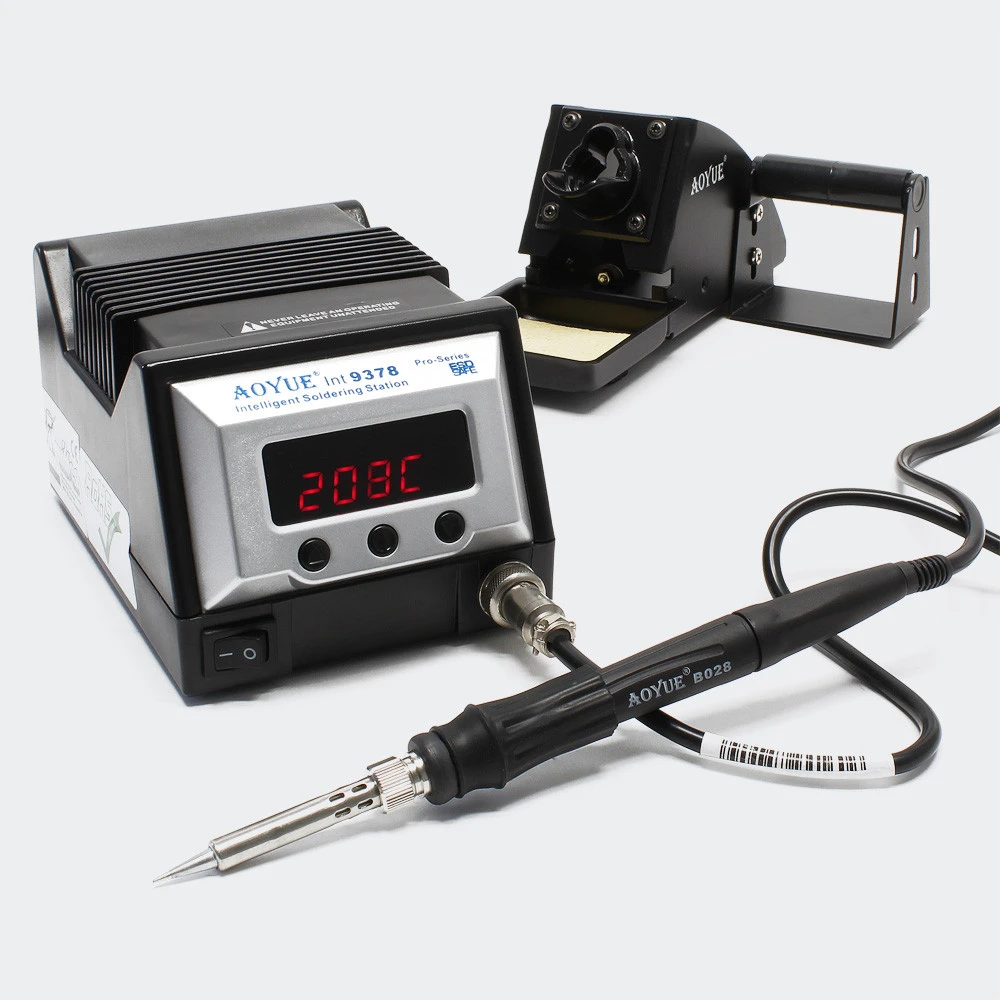Digitálna spájkovacia stanica Aoyue Int9378 Pro Series s mikroprocesorovým riadením