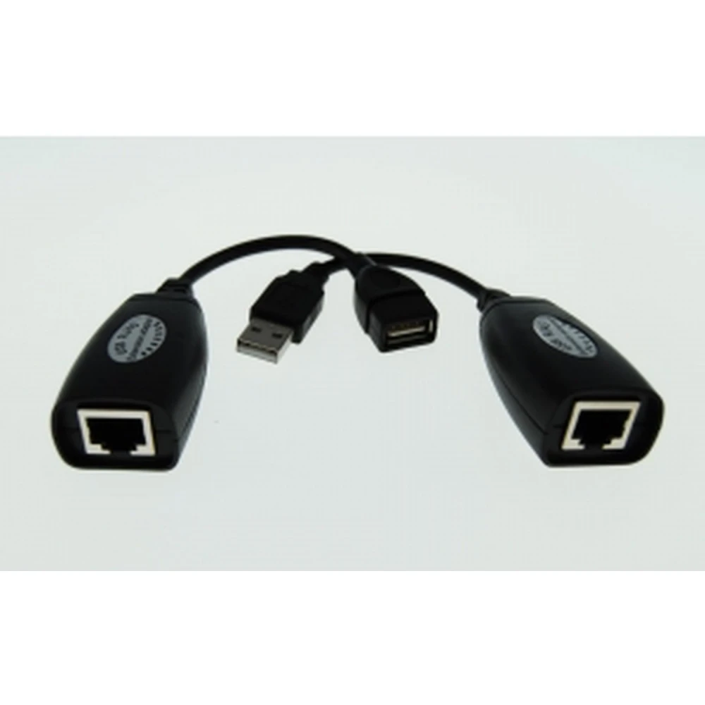 USB predlžovač cez RJ45 kábel do 50 metrov na vzdialené pripojenie