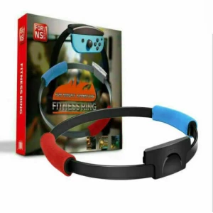 Fitness Ring pre Nintendo Switch Joy-Con s nastaviteľným športovým popruhom na cvičenie