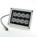 LED reflektor 12V so svetelným senzorom 10W 6500K pre exteriér