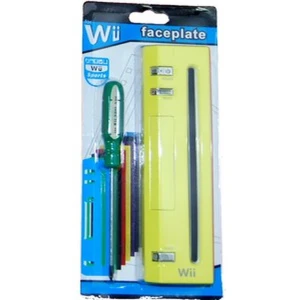 Žltý predný panel pre Wii – originálny náhradný diel a tuning