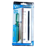 Predný panel pre Wii strieborný - originálny diel satkit