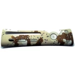 Predný panel Xbox 360 maskáč béžovo-hnedý na prispôsobenie konzoly Xbox 360
