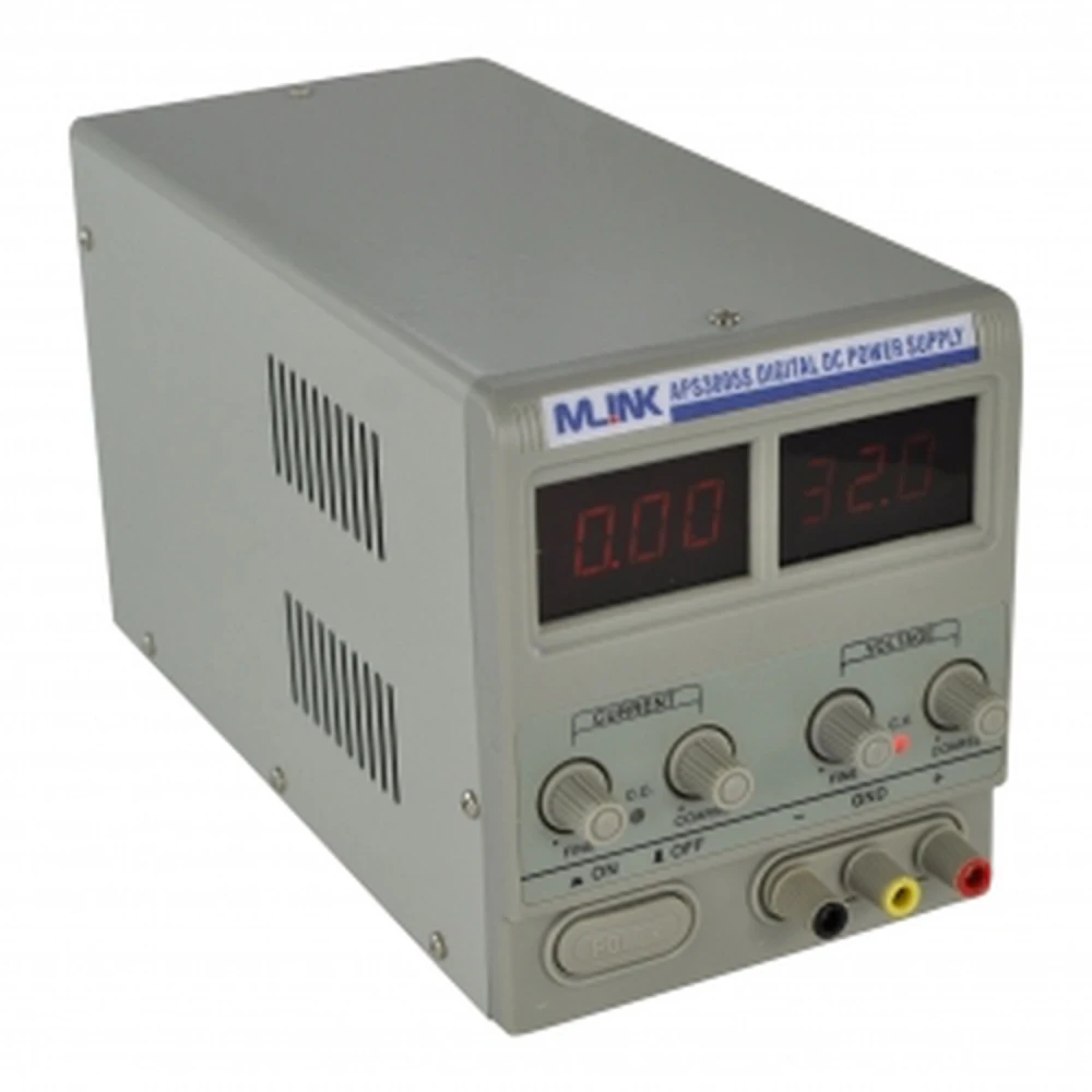 Nastaviteľný zdroj 30V 5A Mlink APS3005S s digitálnym displejom