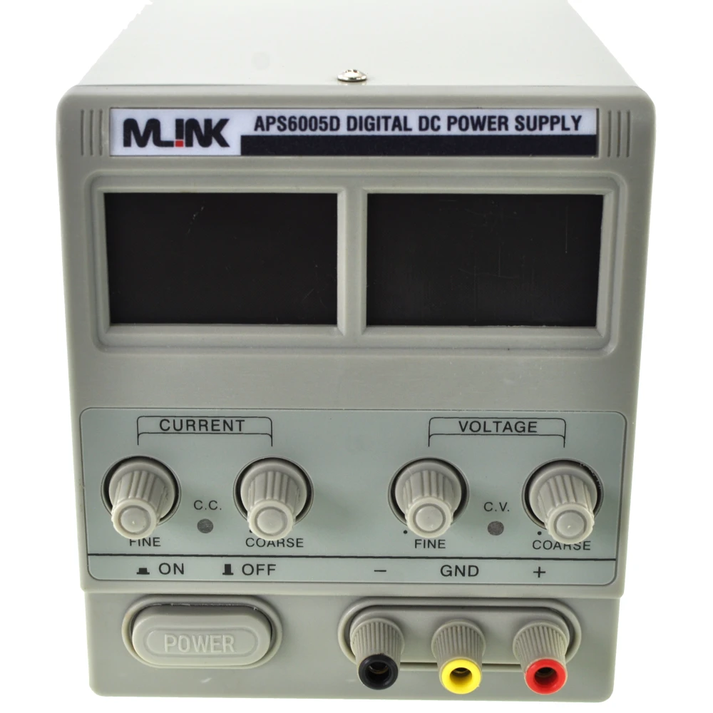 Nastaviteľný zdroj 60V 5A Mlink APS6005D s digitálnym displejom