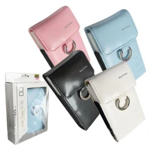 Kožené puzdro NDS Lite tmavomodré - Smart Case DS Lite s krúžkom