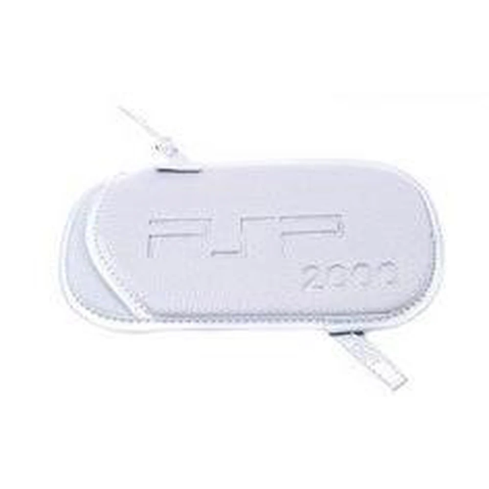 Biele puzdro na PSP Slim s popruhom pre PSP 2000 a PSP 3000