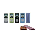 Ružové silikónové puzdro pre iPod Nano 4G