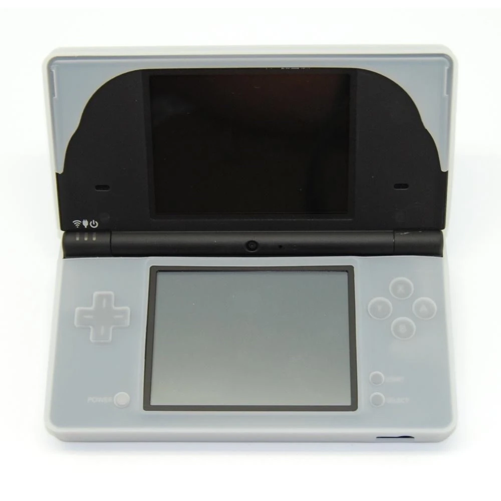 Biely silikónový obal Nintendo DSI na ochranu a pohodlie