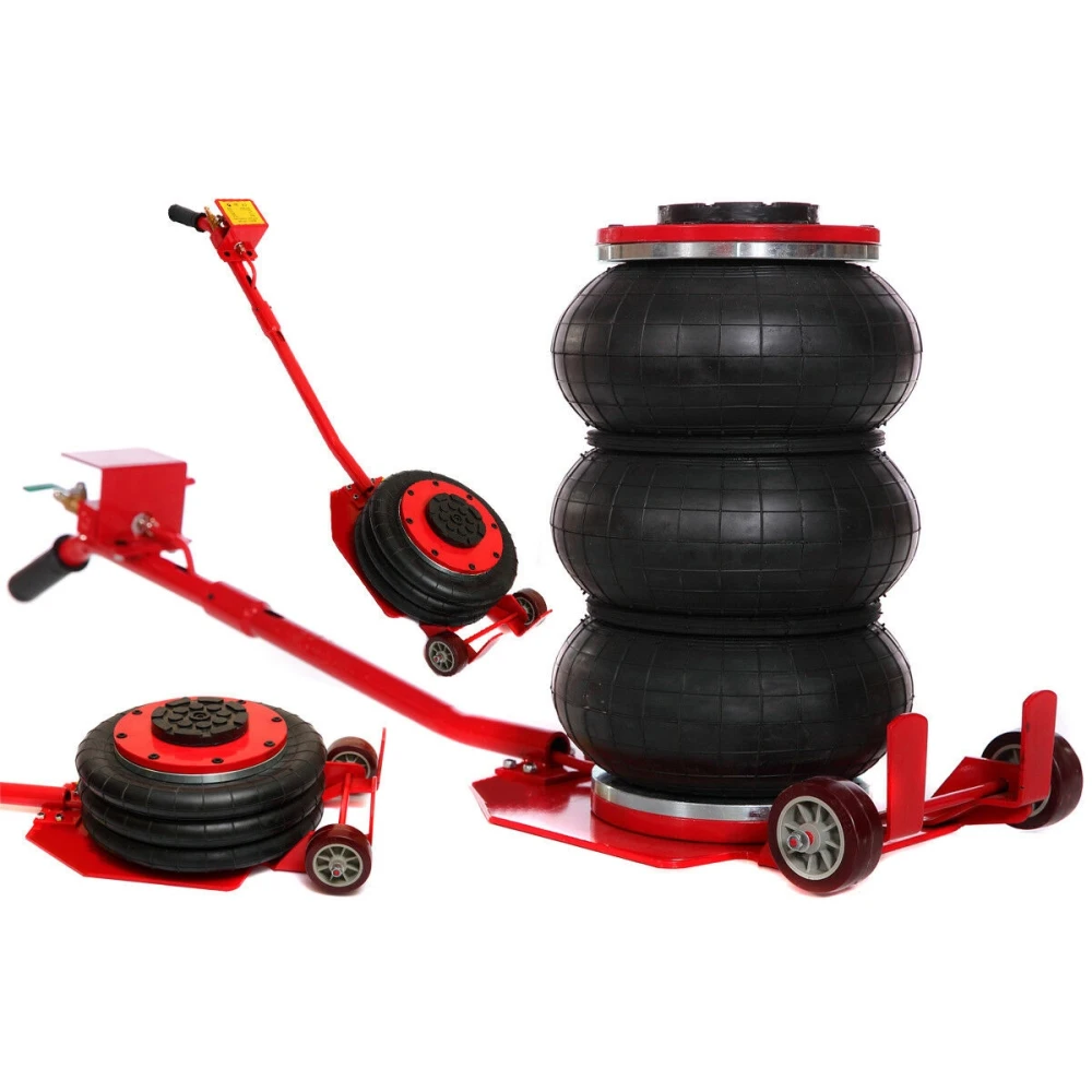 Pneumatický zdvihák 3 t s trojitým airbagom Heavy Duty na autá
