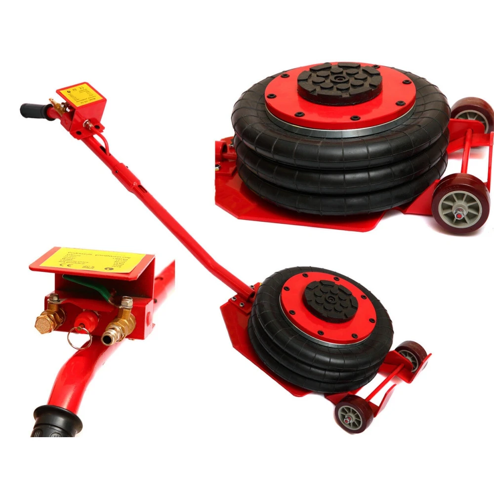 Pneumatický zdvihák 3 t s trojitým airbagom Heavy Duty na autá
