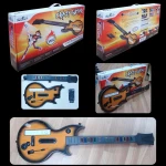Bezdrôtová Wii Crazy Guitar pre kompatibilné hudobné hry