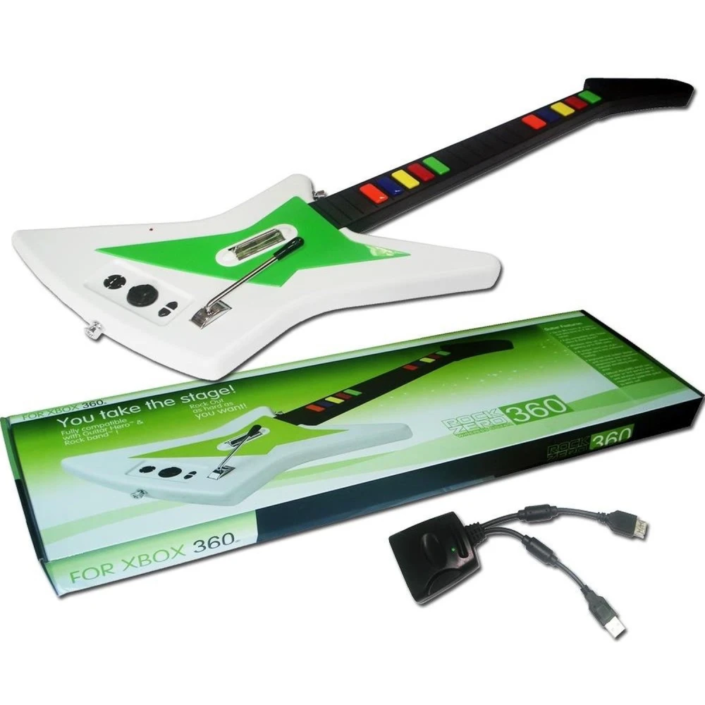 Bezdrôtová gitara Xbox 360 kompatibilná s Guitar Hero a Rock Band
